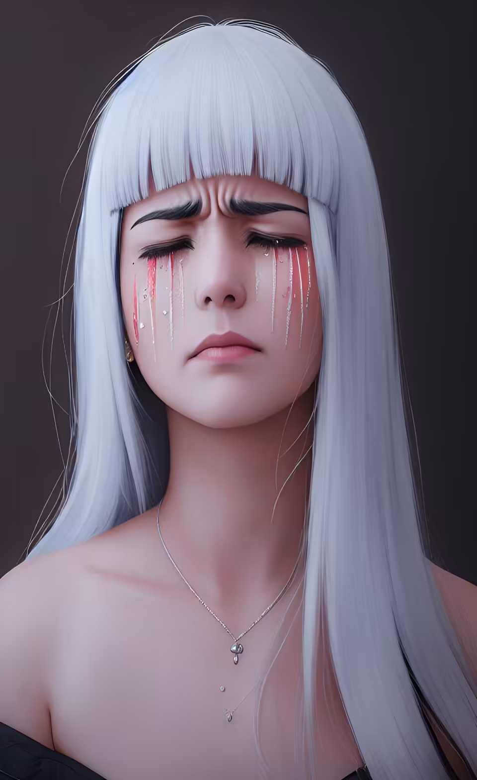 Pain inside of you: Tears of despair