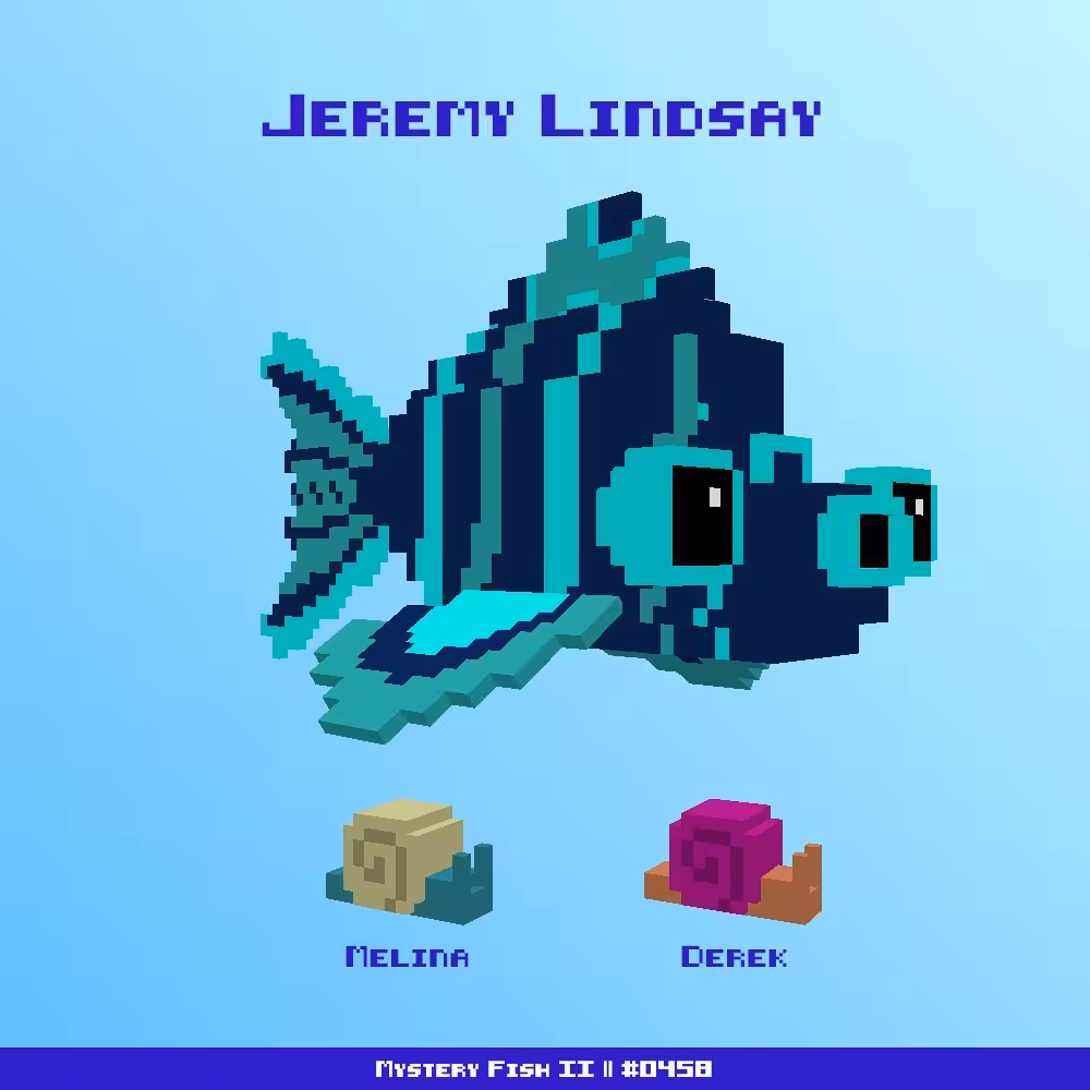 Jeremy Lindsay :: Mystery Fish 0458/1000 