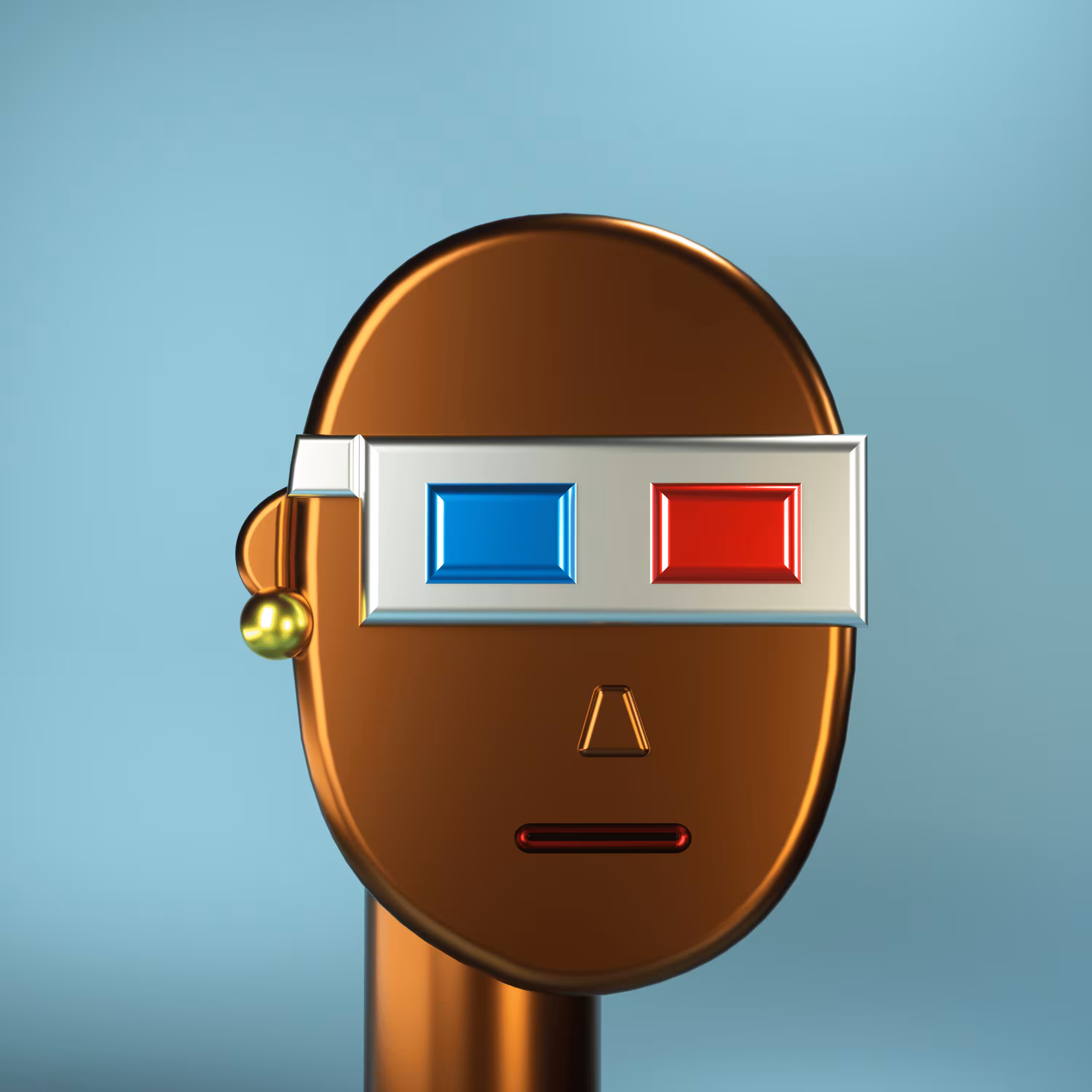 3D Chrome Punk #0417