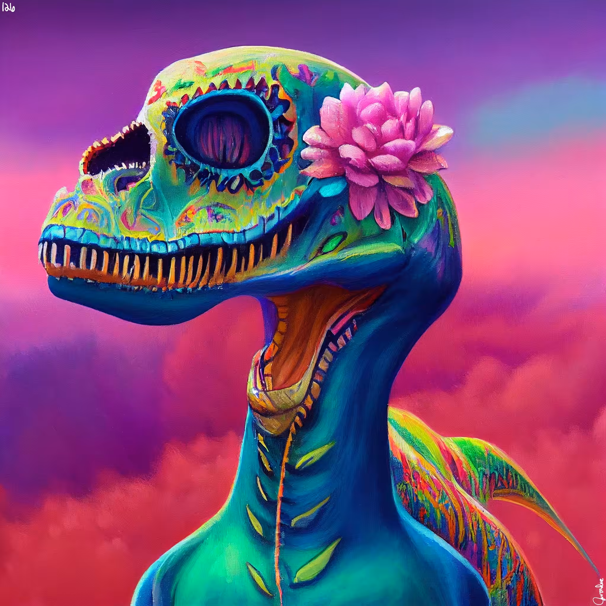 sugar skull club: sugar skull #126