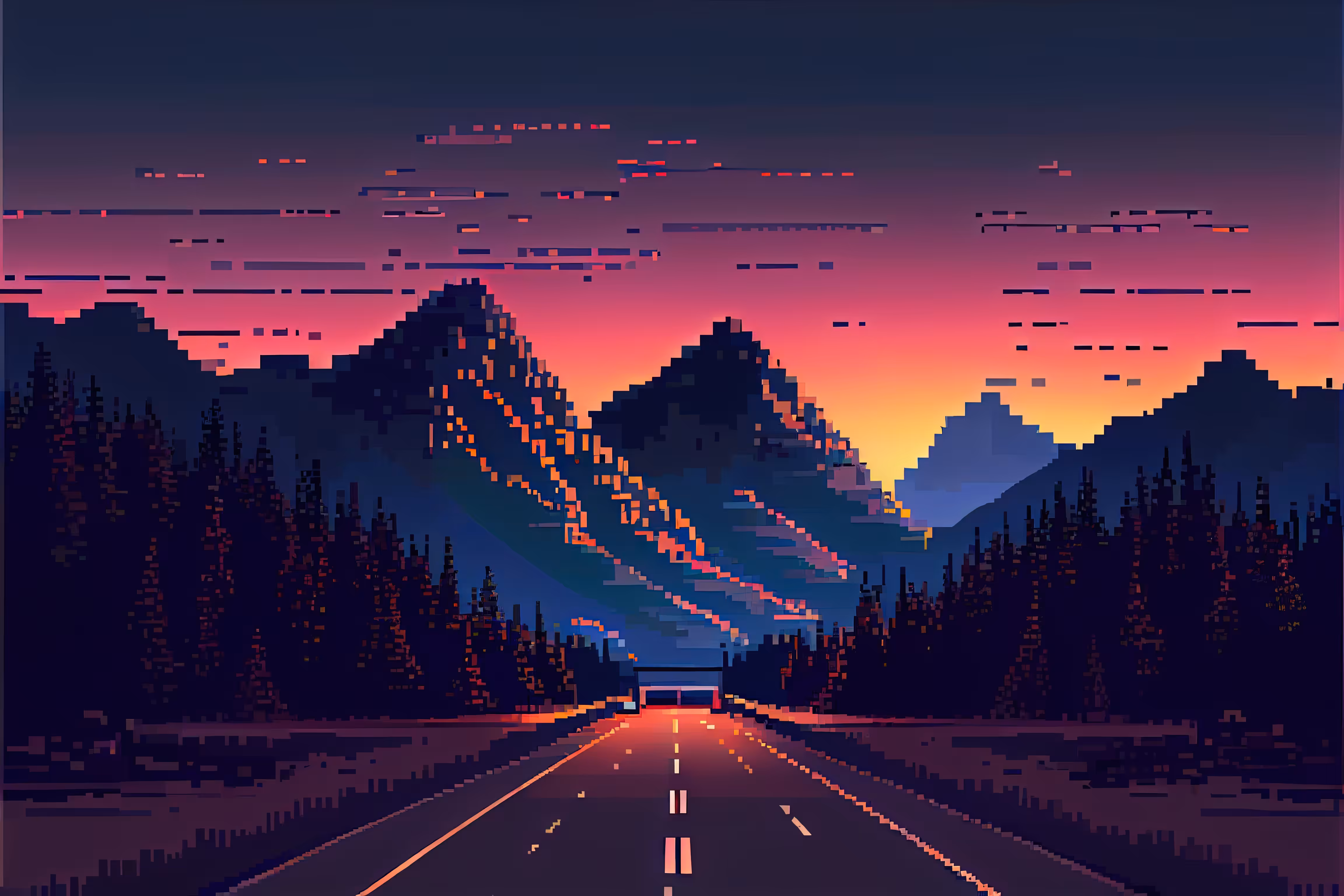 Autobahn, own path