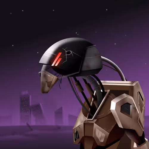 Savage Droids: THEOS Dark Droid B-5404