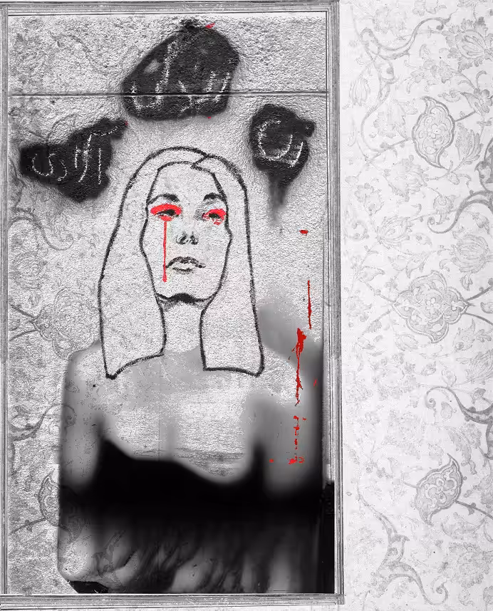 bloody eyes of Art