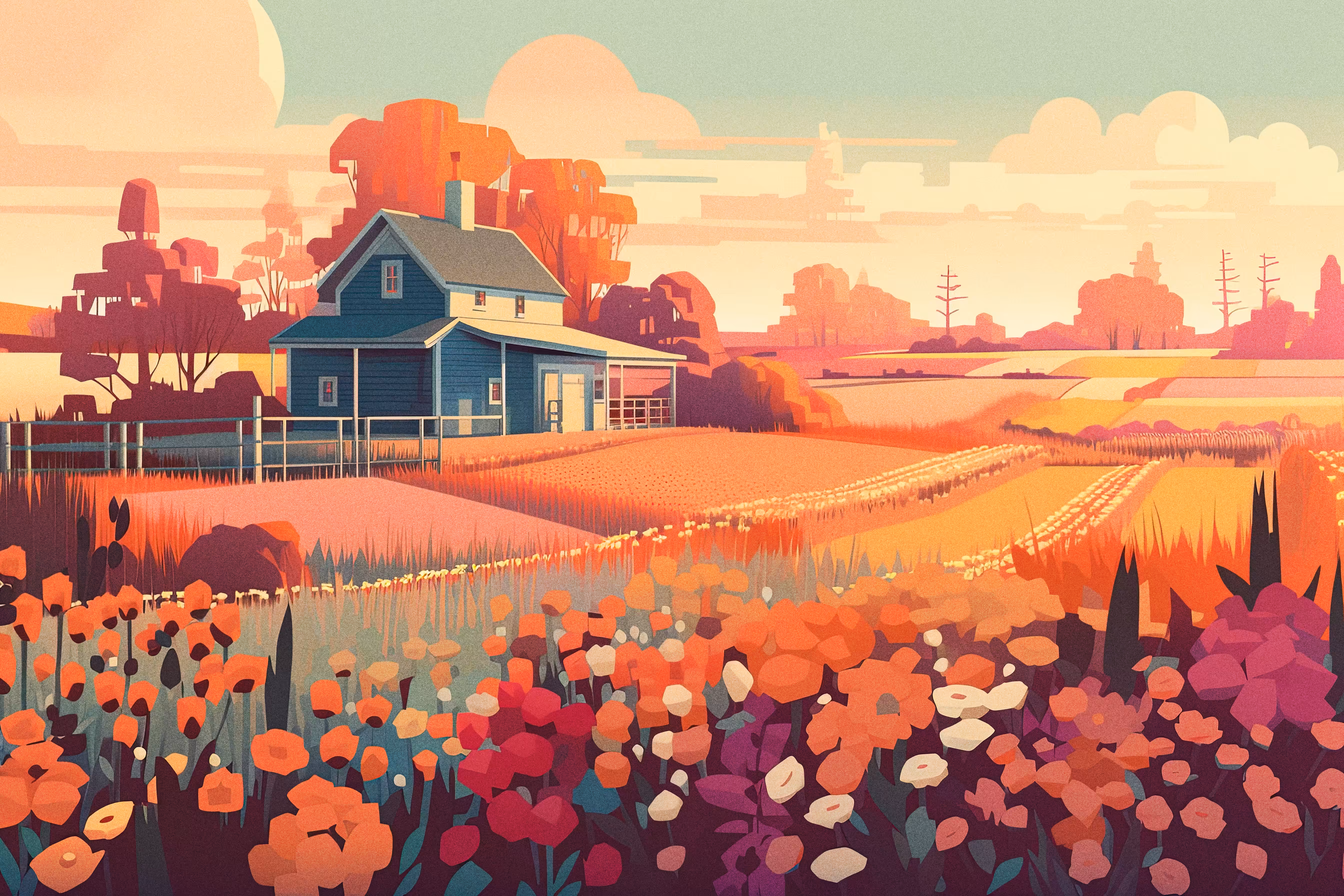 Tangerine Fields