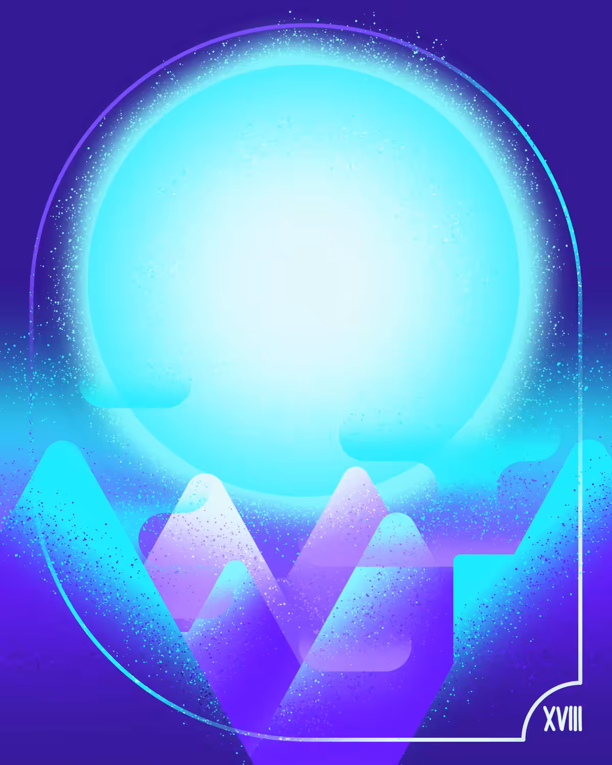 THE MOON XVIII