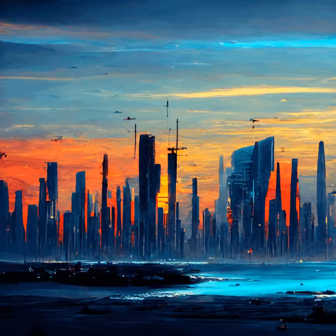 Cities At Dusk