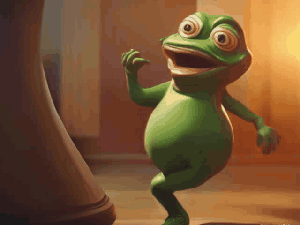 PEPE ET NUNC TRASH DANCE PARTY