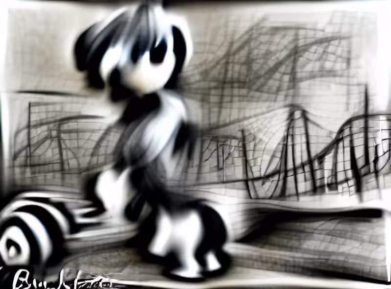 Unclear blur fuzzy black and white