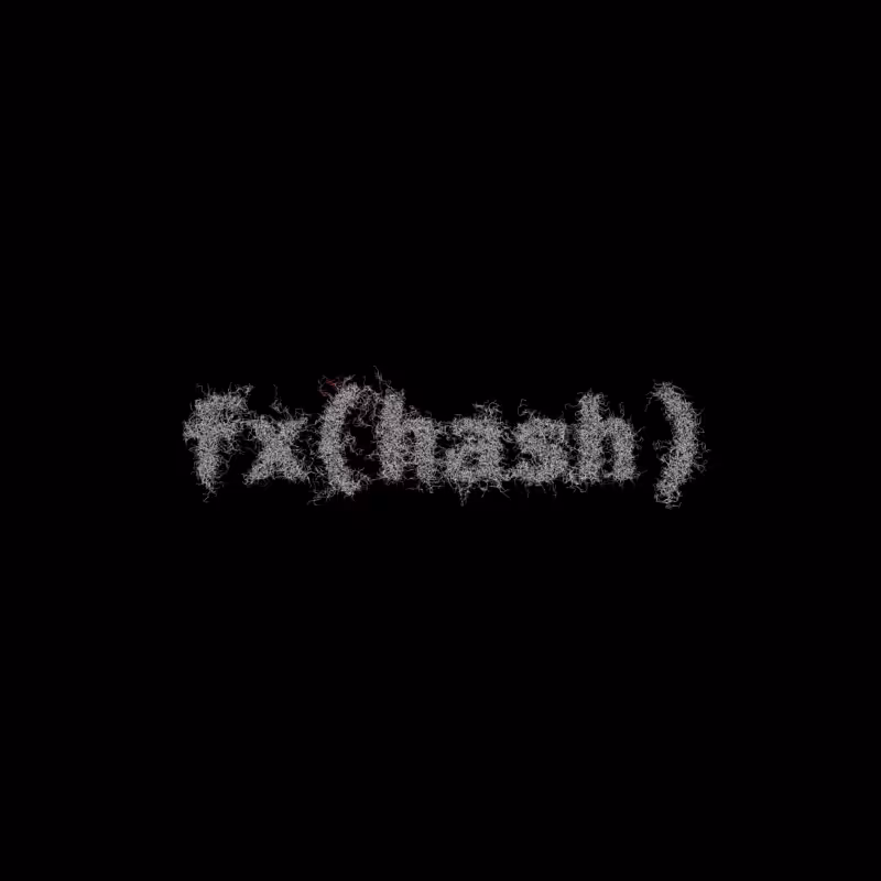 FXHASH Logo with Features #530