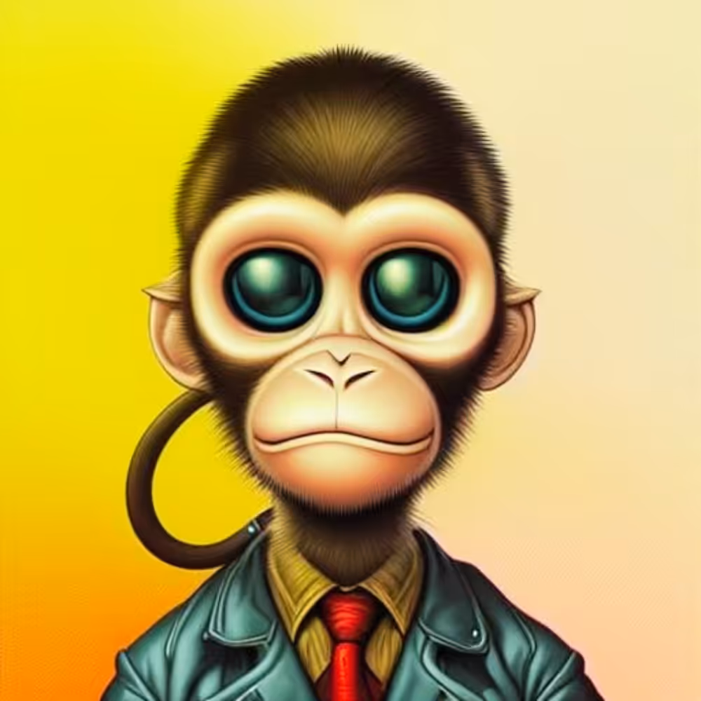 mati mask nft: Smart monkey #n46