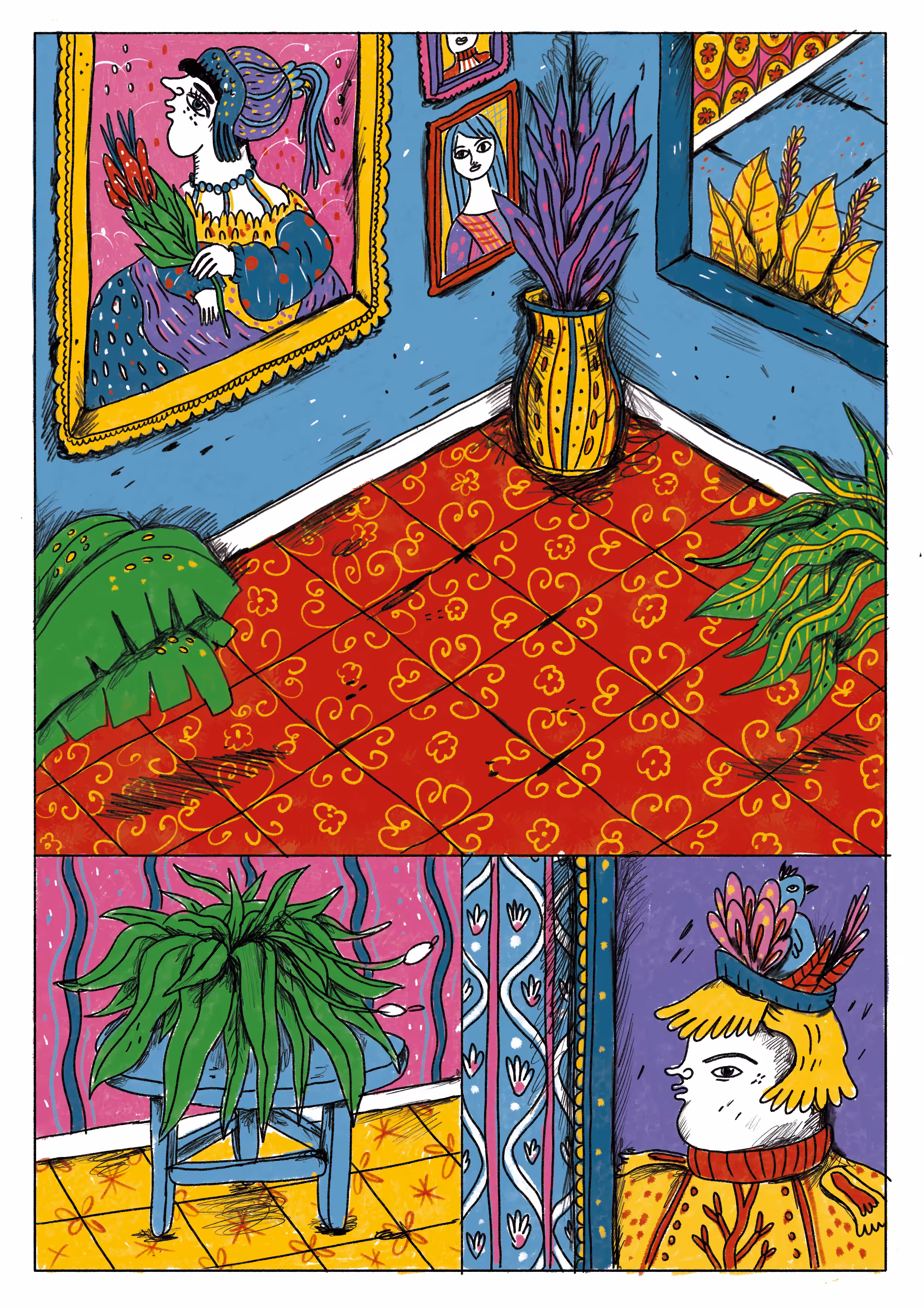 Ofelia's house. IV.