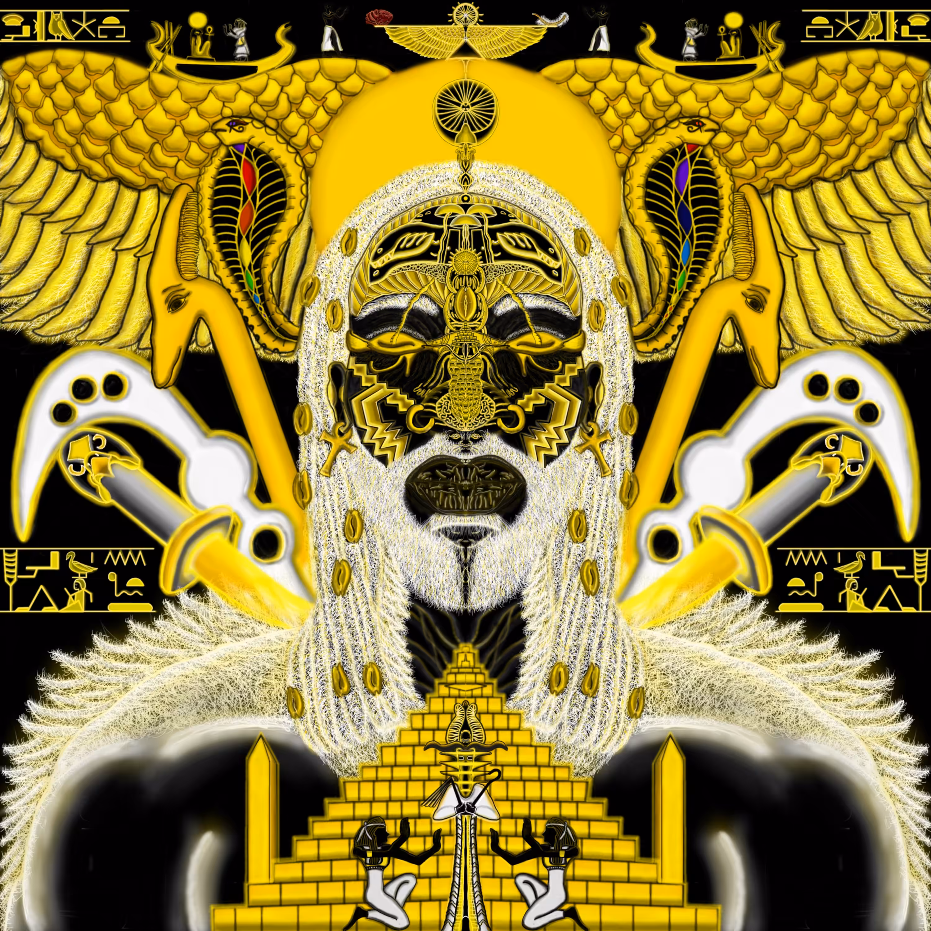 GOLDEN SUN OF THE GREAT BLACK