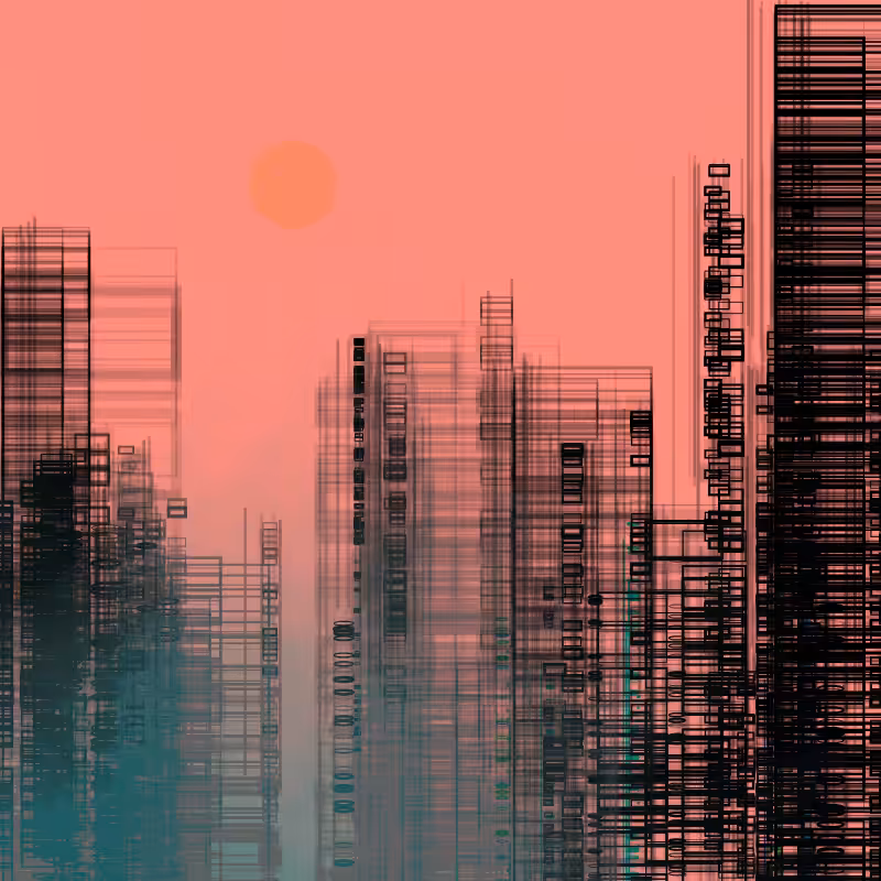 Contemporary building sketches #126