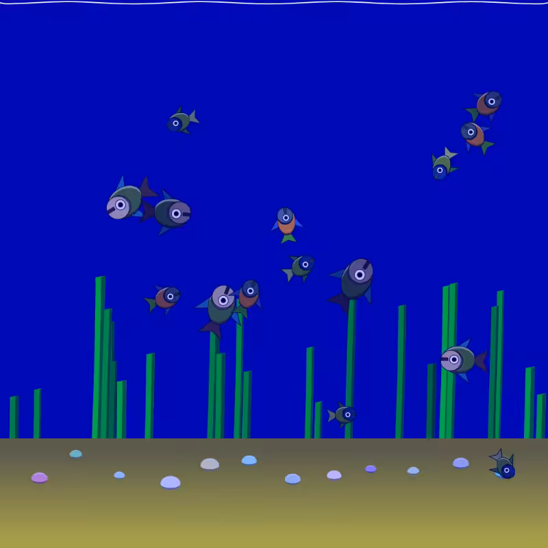 Underwater Schooling #25