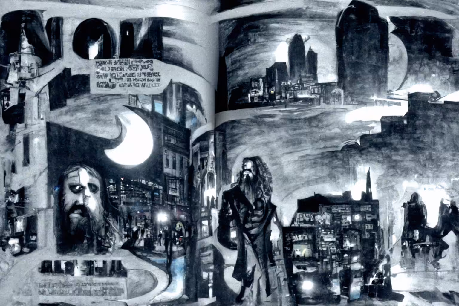 Lost pages from Alan Moore's Sketchbook - 1