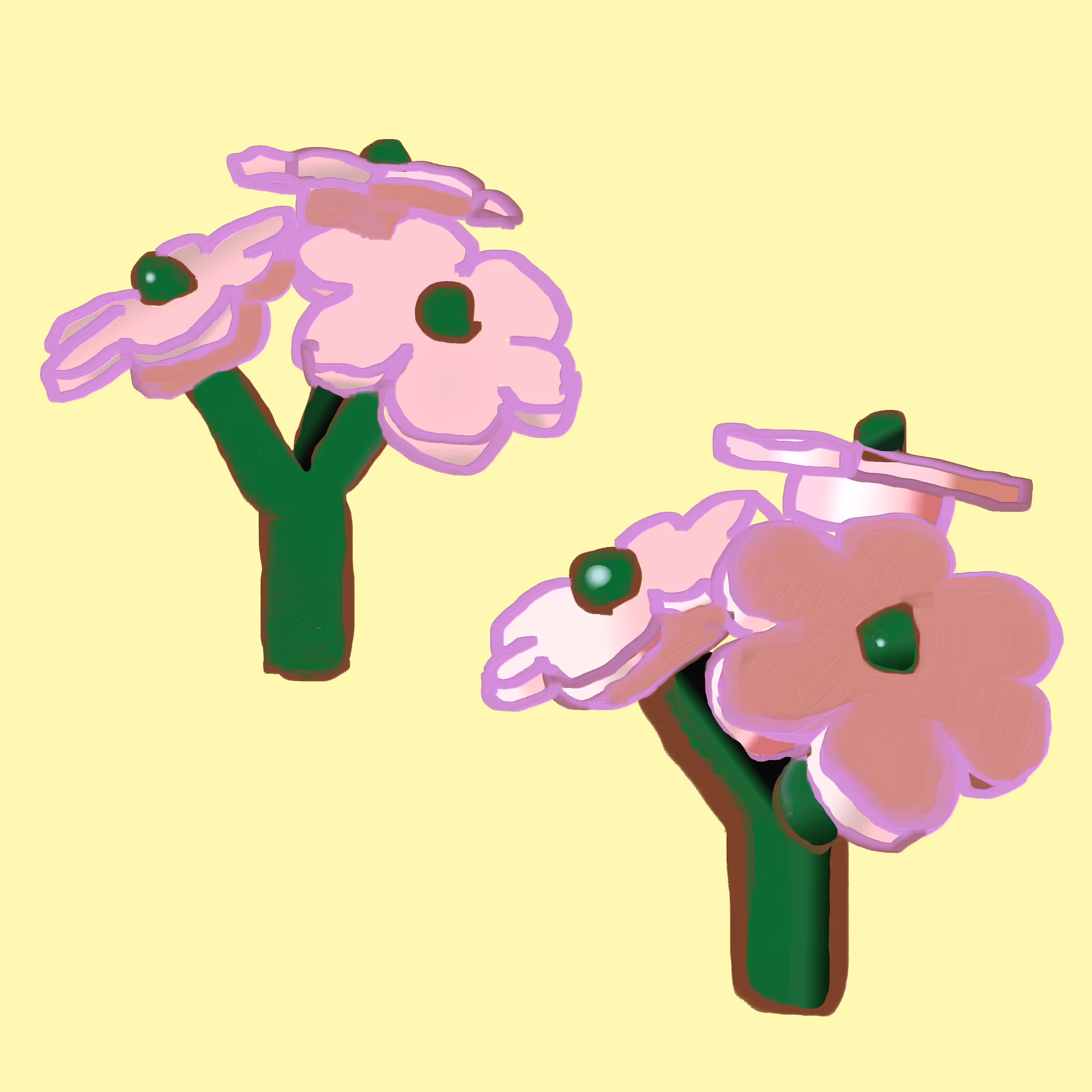 flores de lego