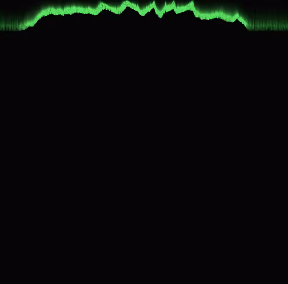 Raining Pixels #165 Screamin' Green, Matrix Style