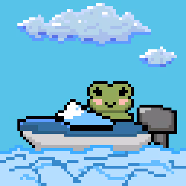 TezFrog - Boating Frog