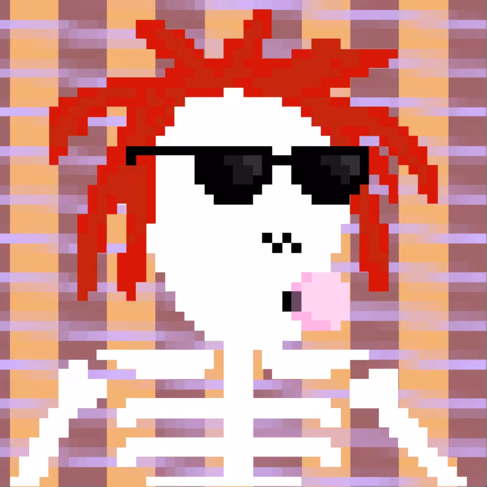 PIXEL SKULLETTI 1 #15