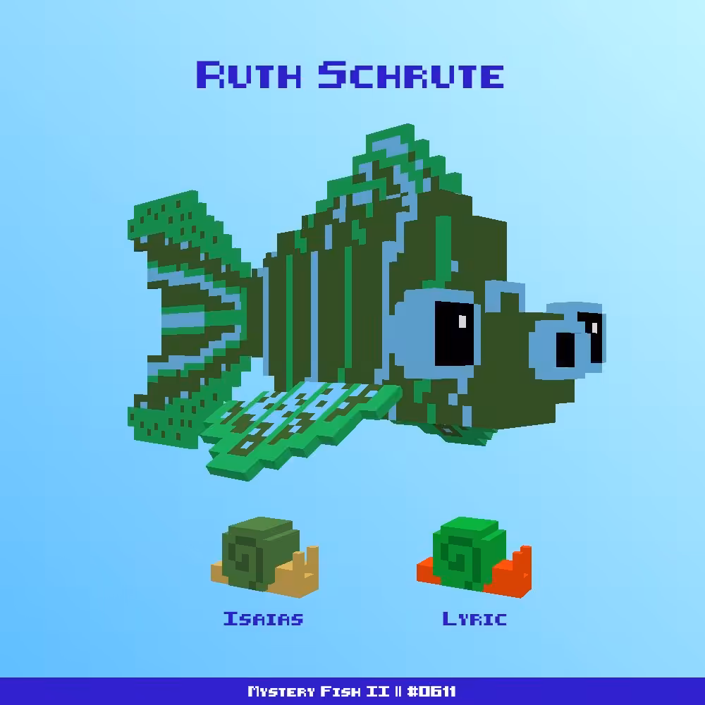Ruth Schrute :: Mystery Fish 0611/1000