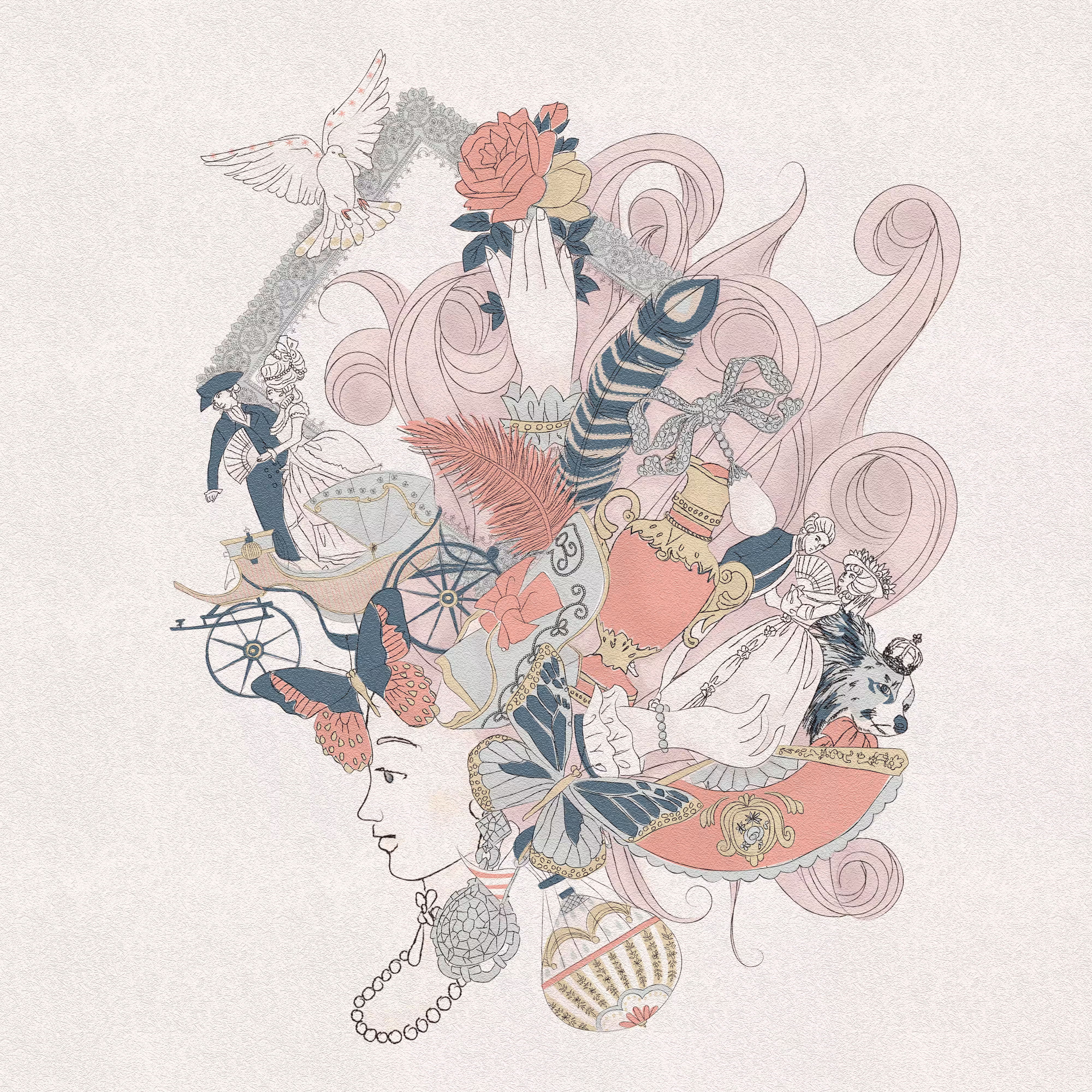 Overdresse Lady