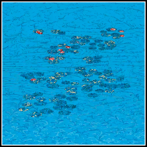 Polluted water lilies #21