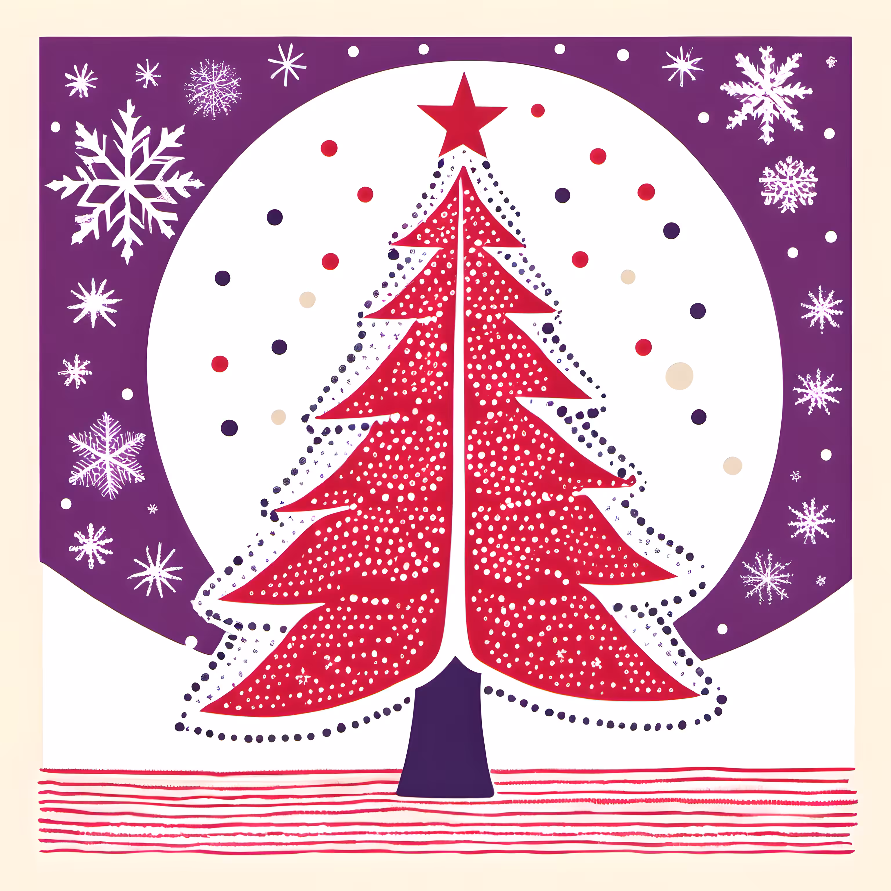 Riso Festive Trees #18