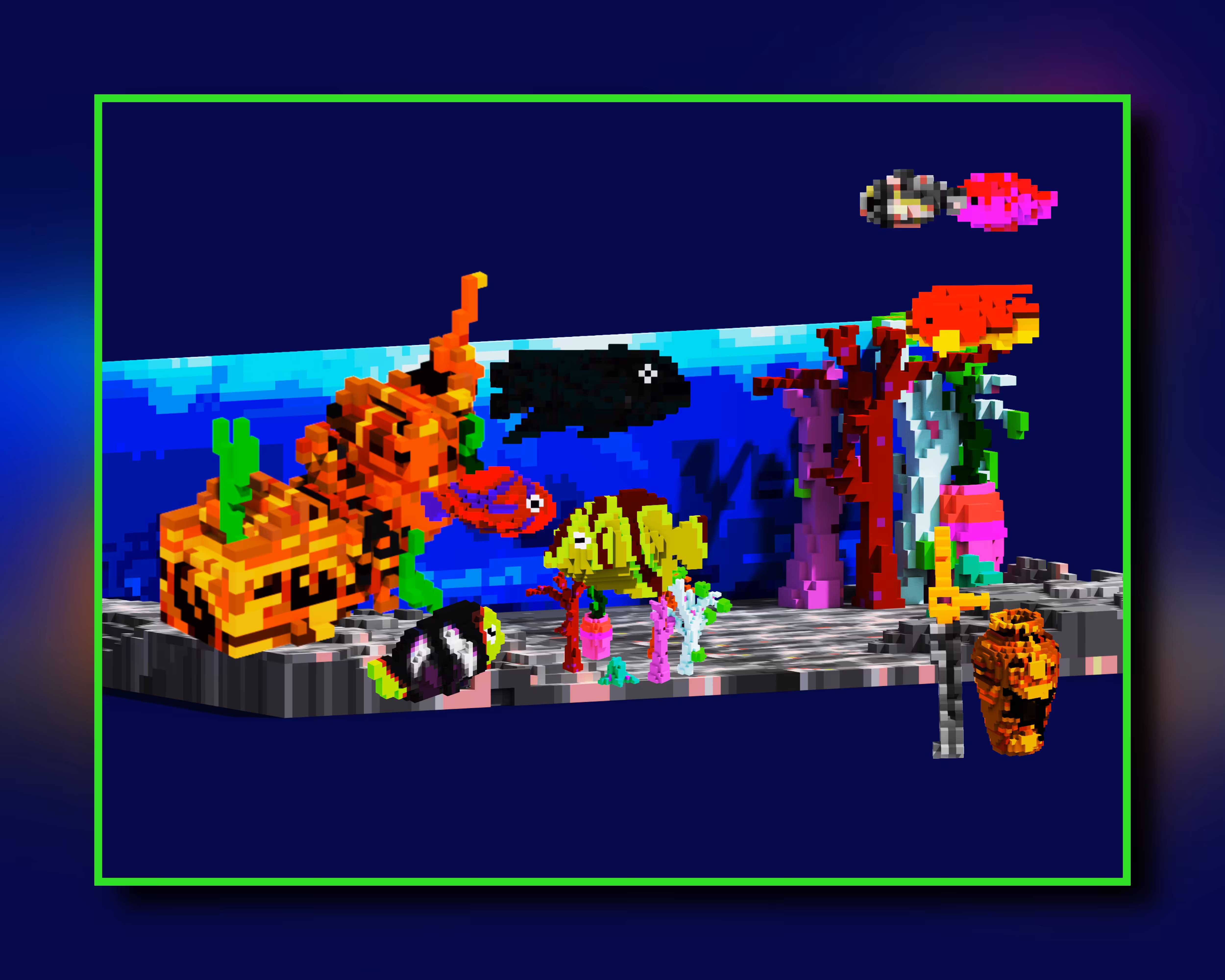 Under the Sea - Voxel Asset Pack included