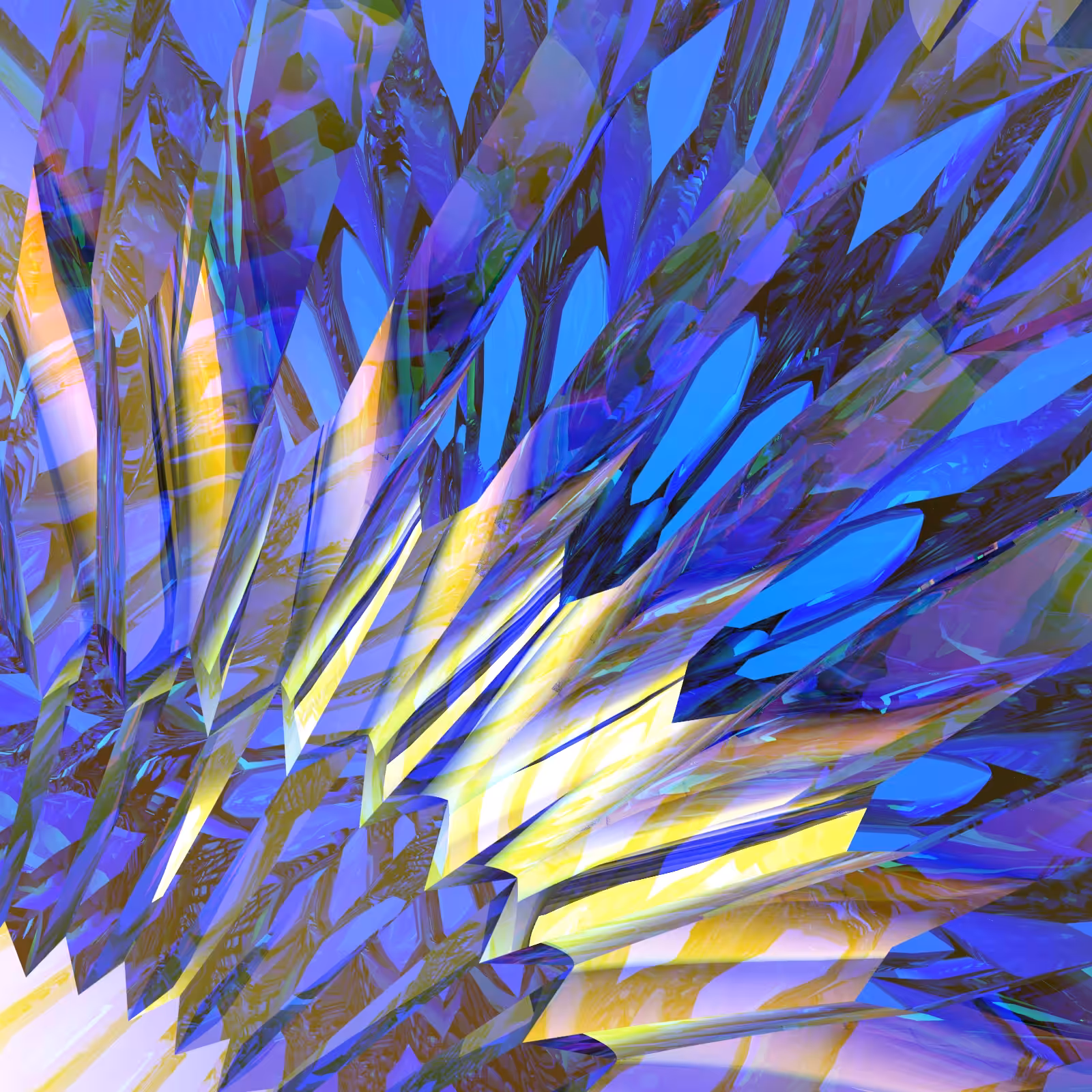 A collection of 1000 crystals-  1000-3
