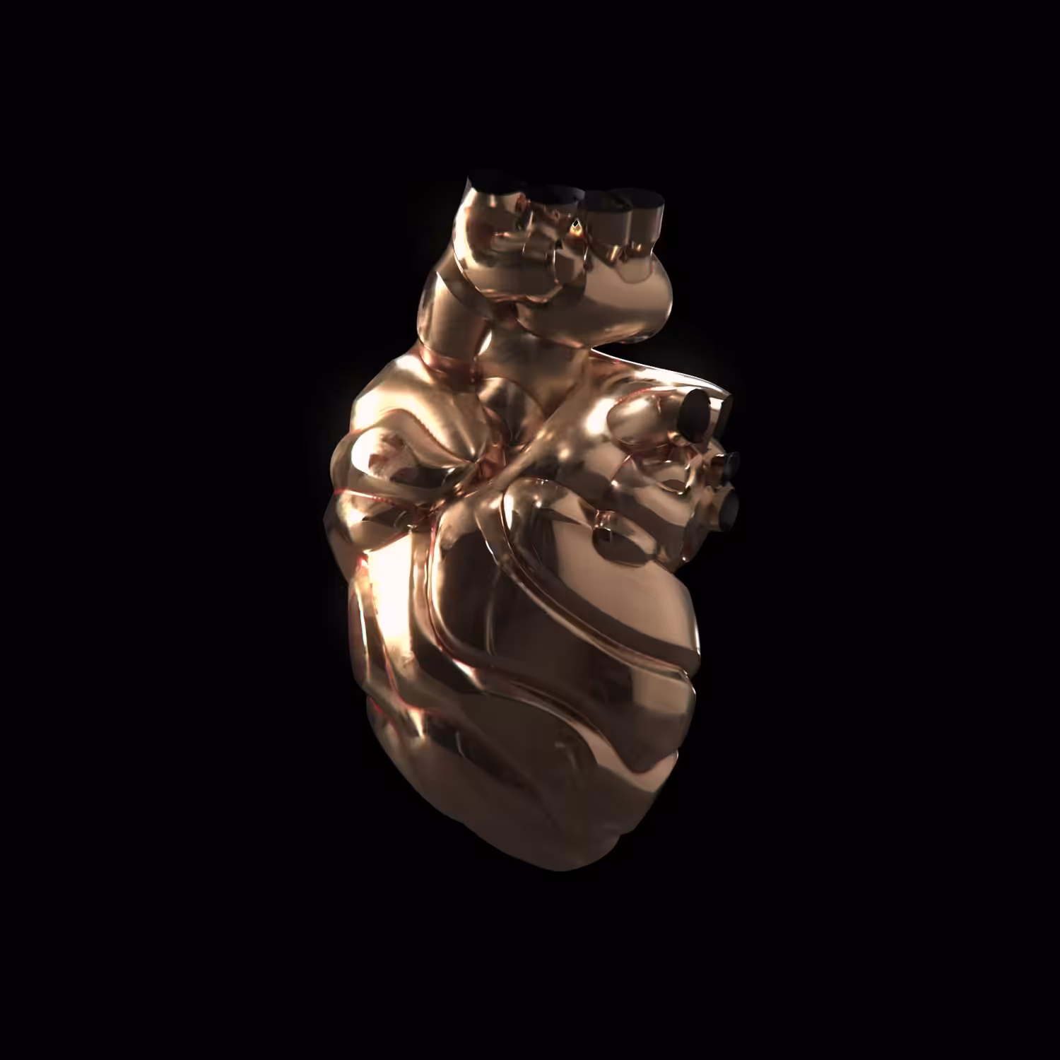 Gold Heart