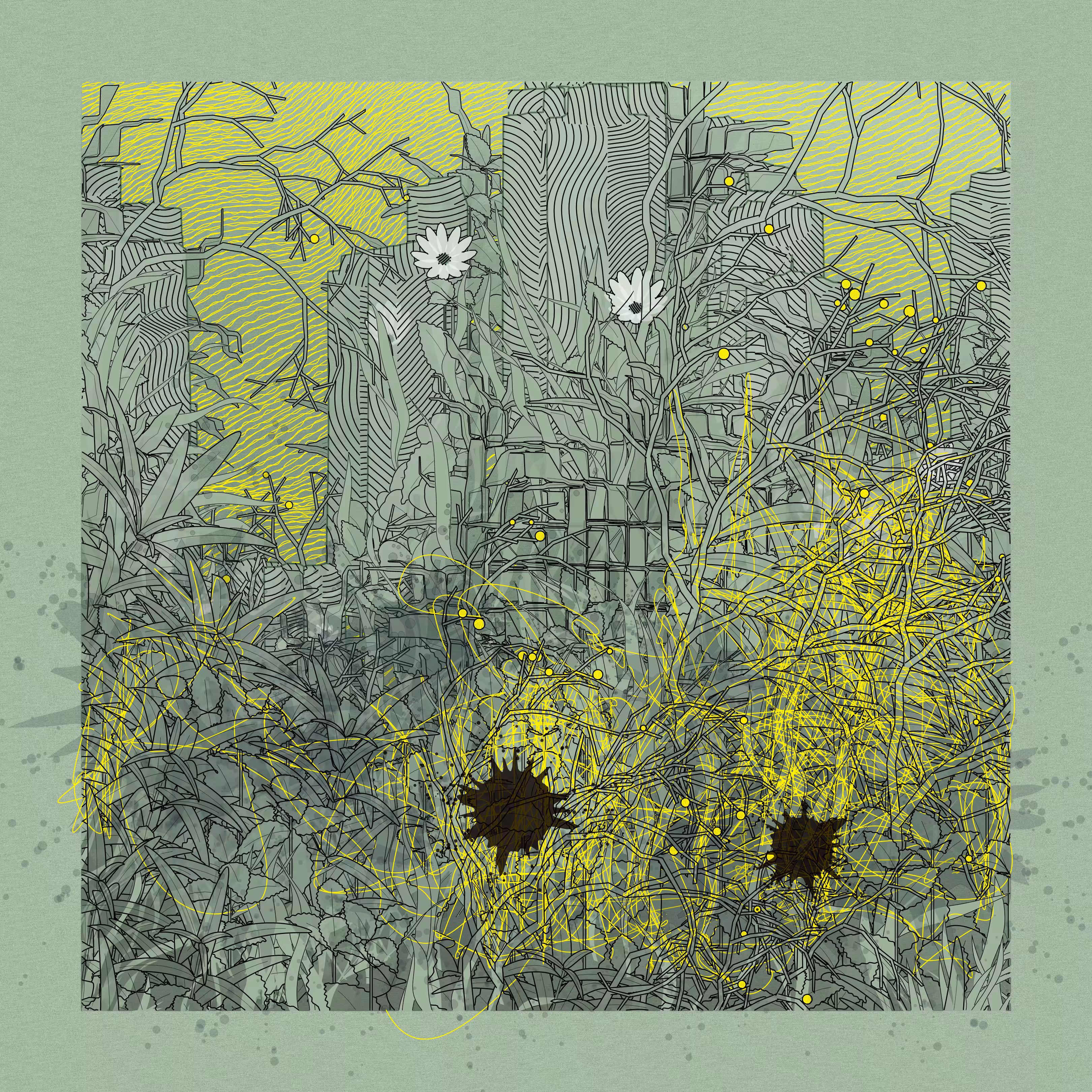 Landscape with Carbon Capture #5514