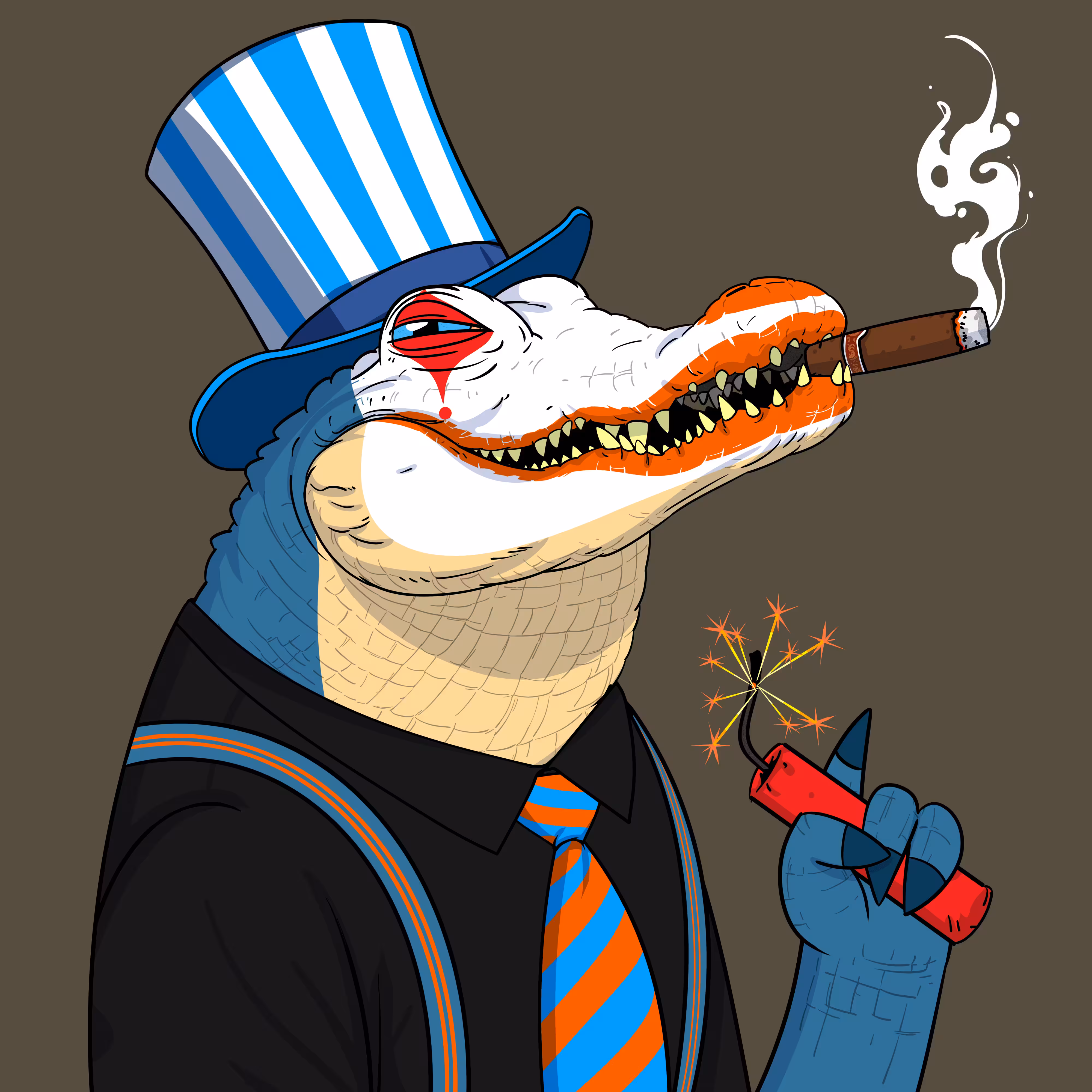 The Gangster Croco: CrocClown #0096