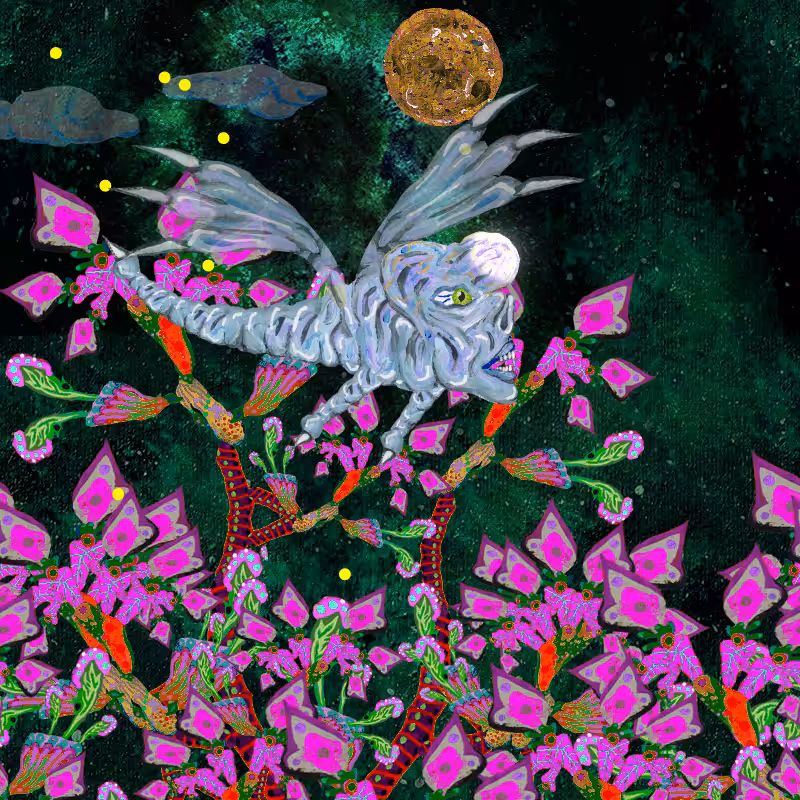 Fireflies and Flower Gardens #125