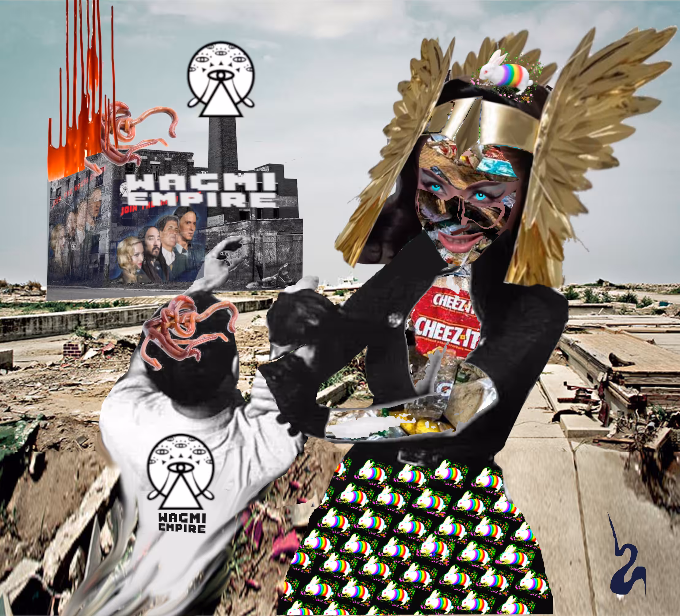 TRASHQUEENS UNITE TO DESTROY WAGMI EMPIRE!