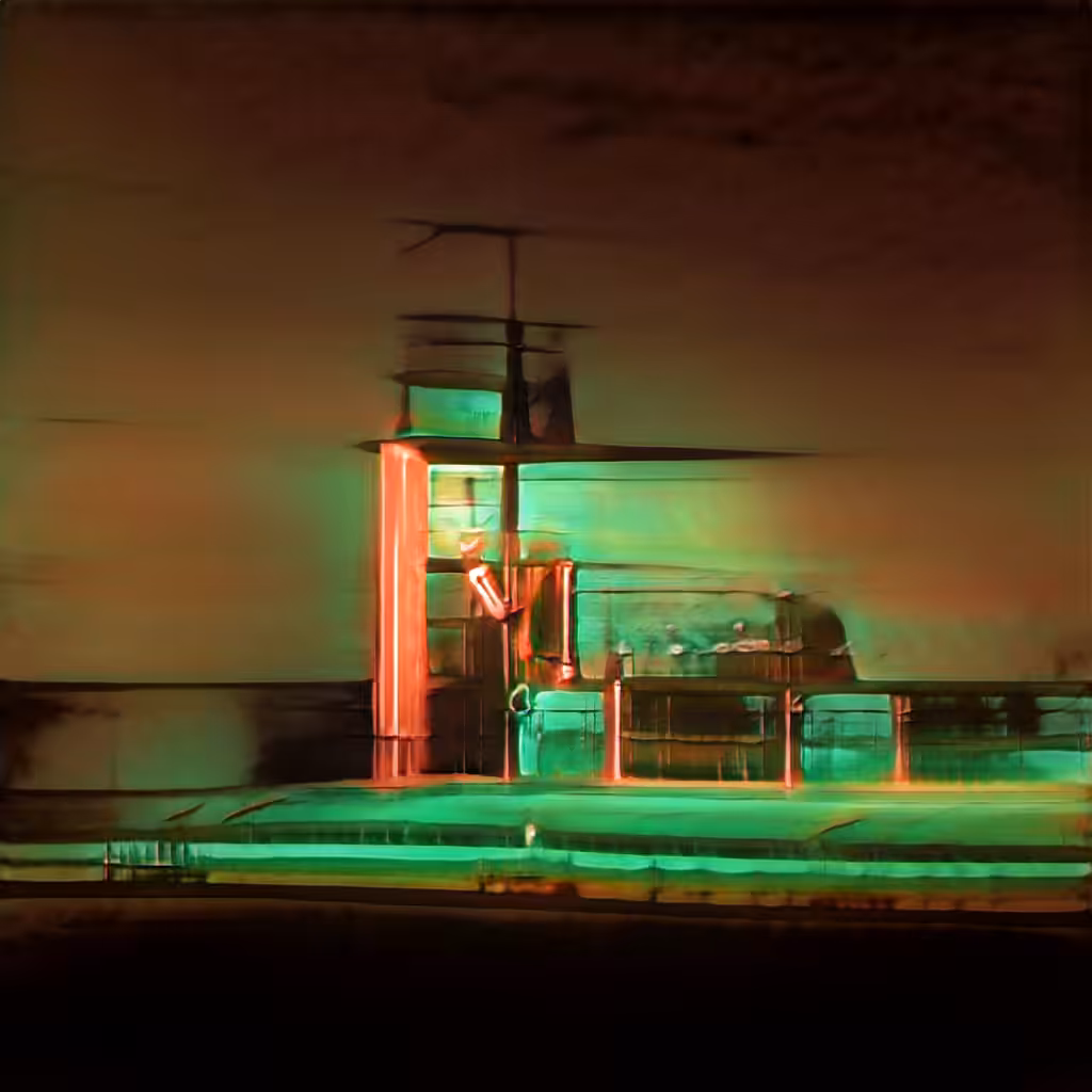 Aquarelle Neon Streets: I