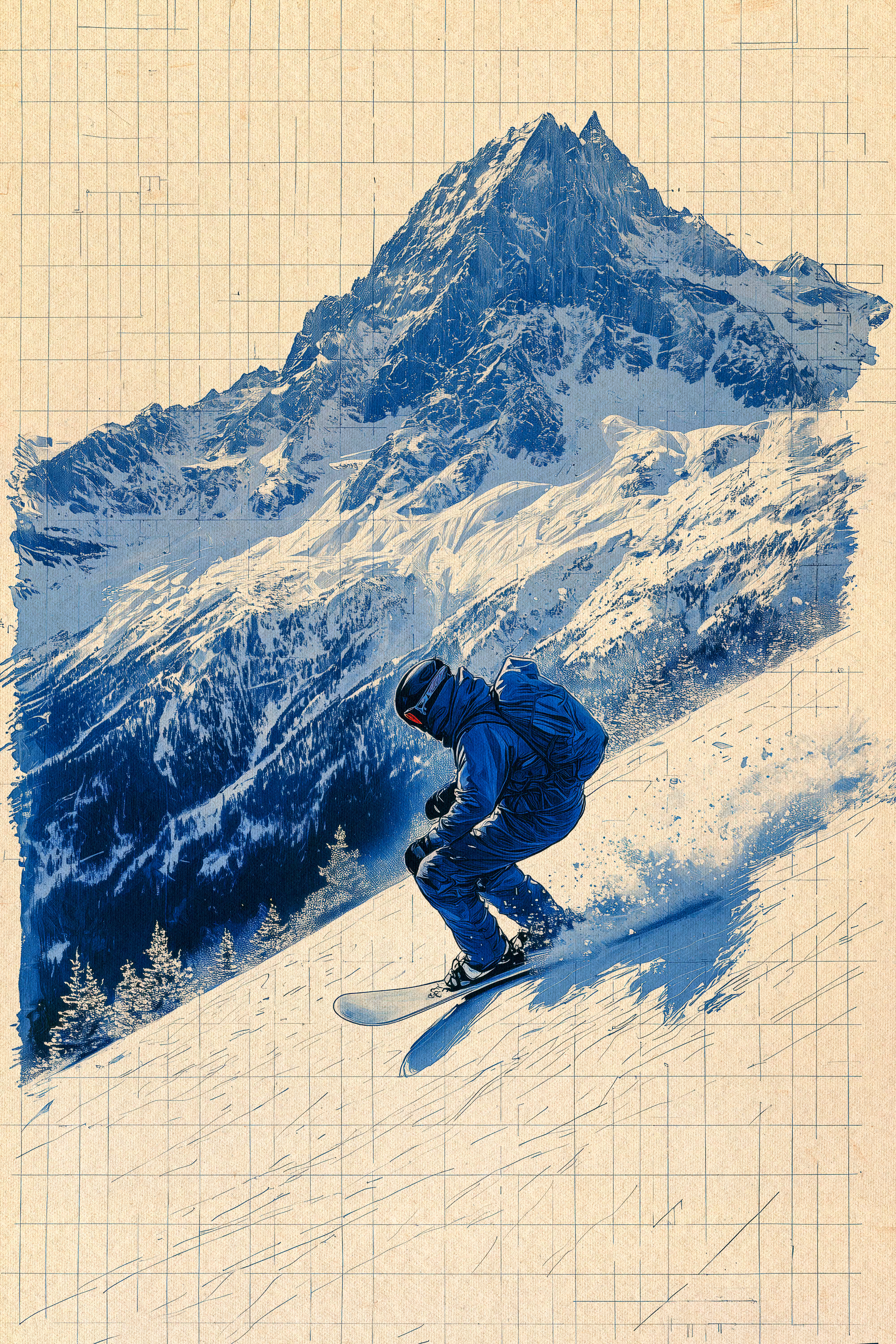 The Snowy Alps