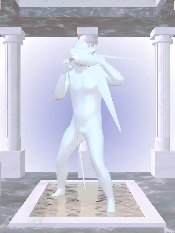HeavenComputer: The Punching Light Blue Man #43