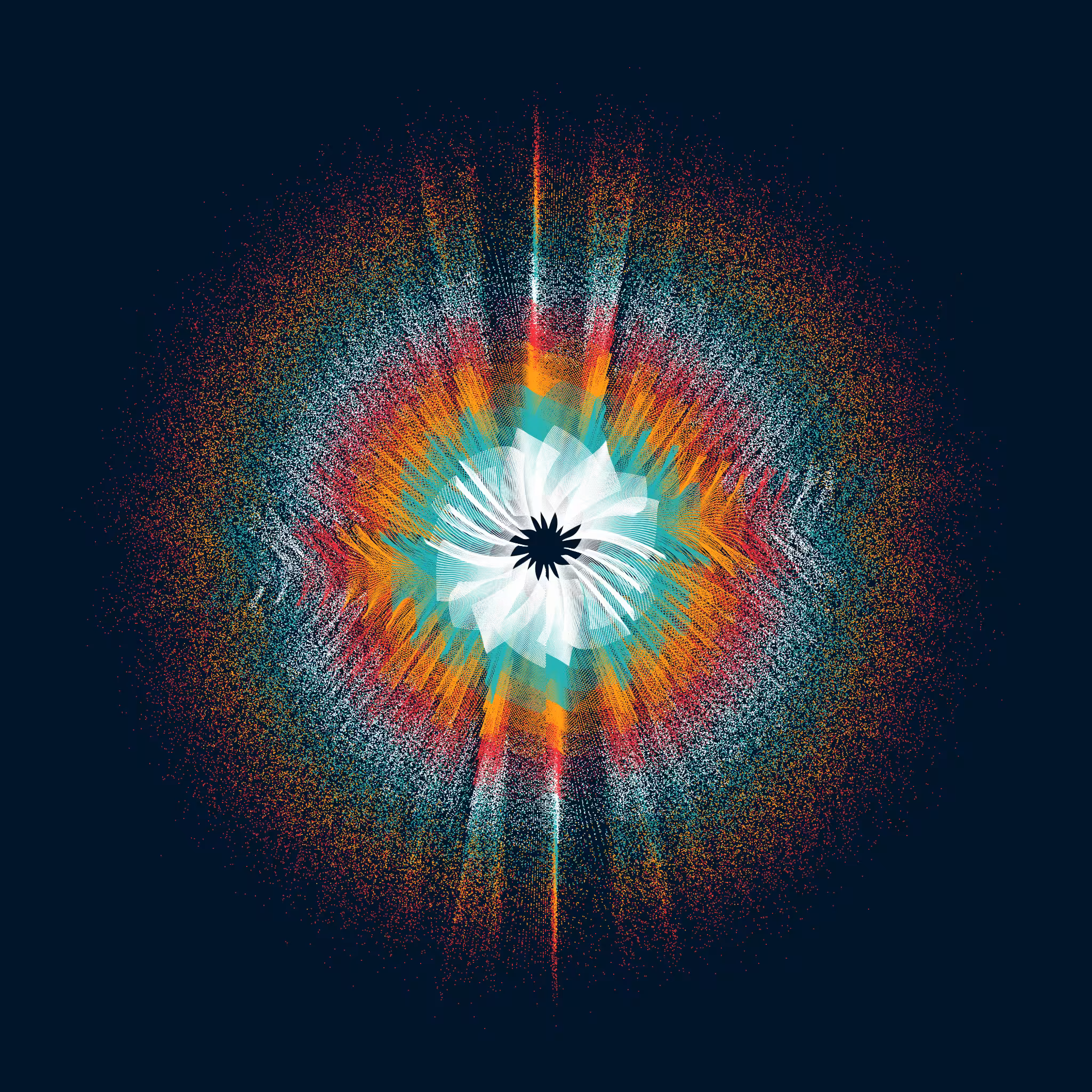 CIRCULAR MURMURATIONS #200