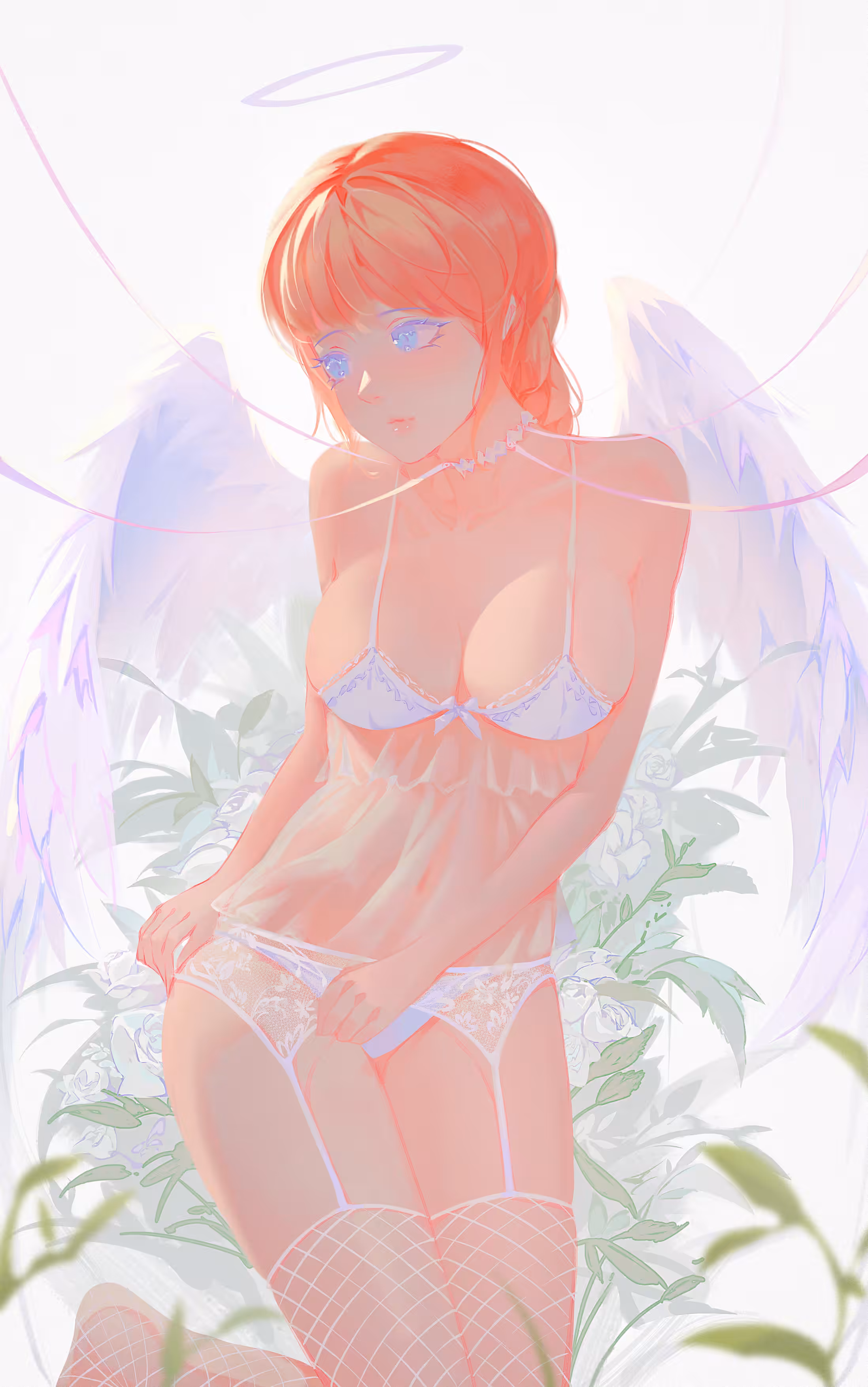 An angel under command