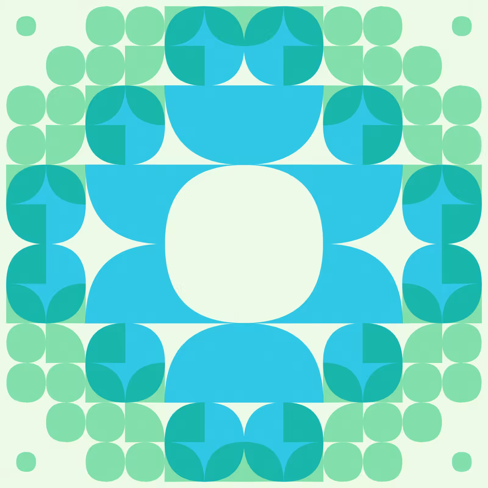 Floral tile #4