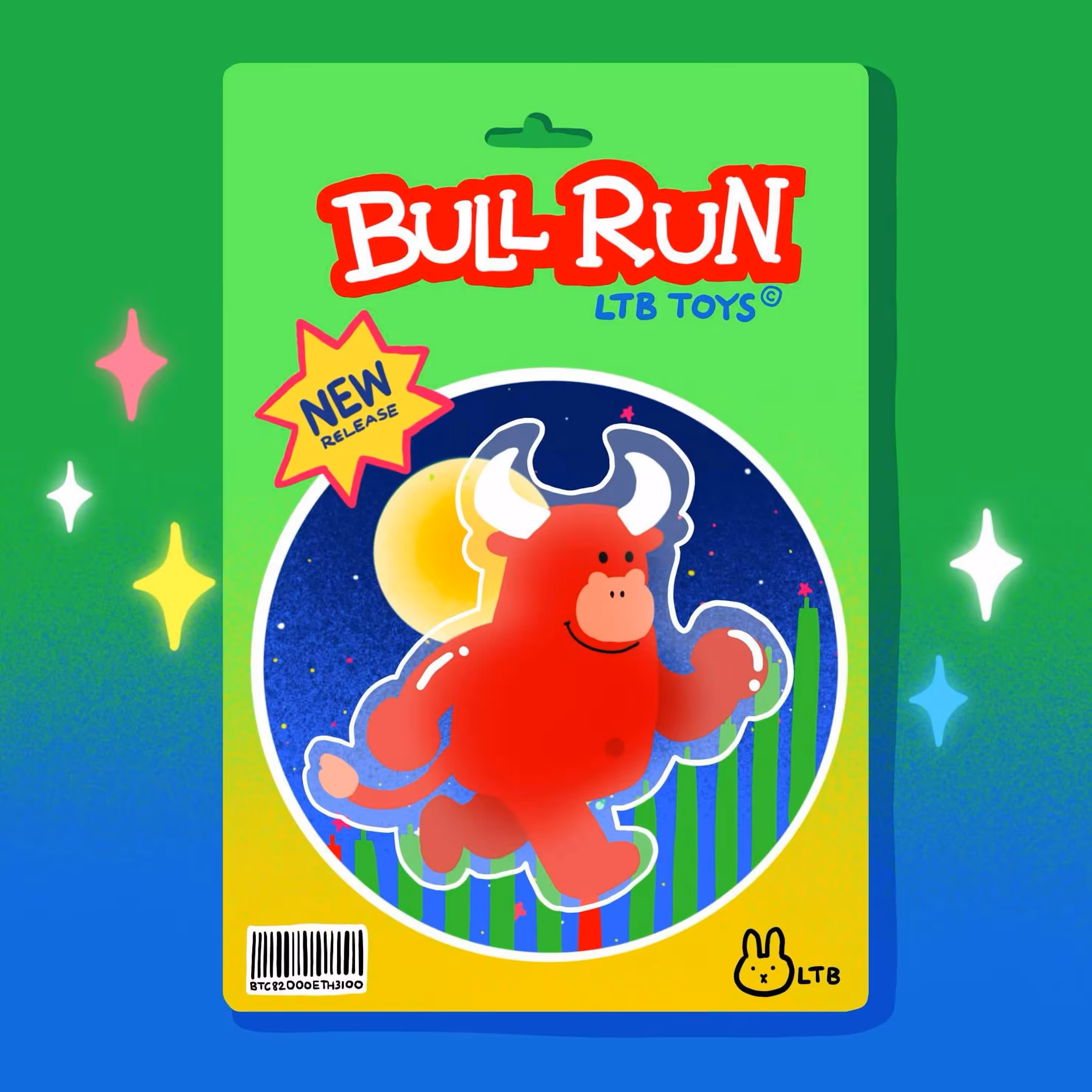 Rodeo posts: Bull Run art toy