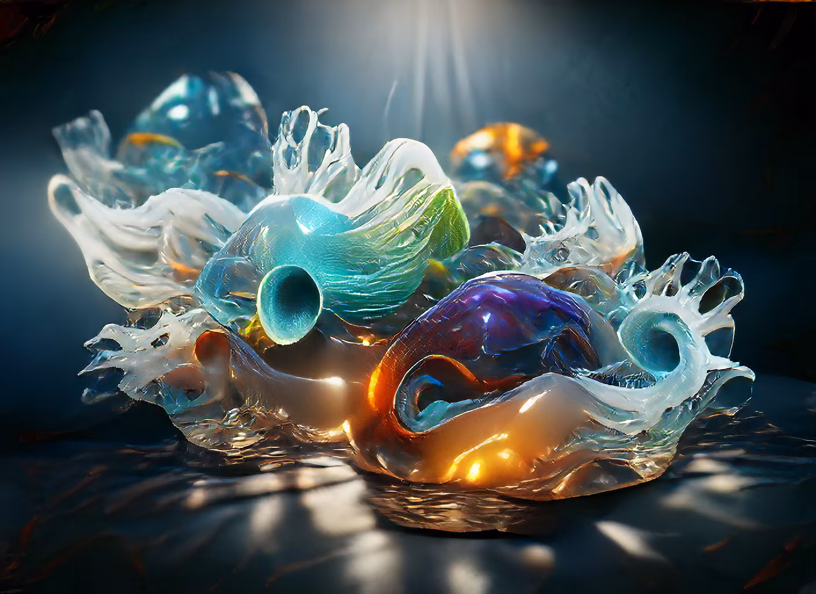 Glass Seascape