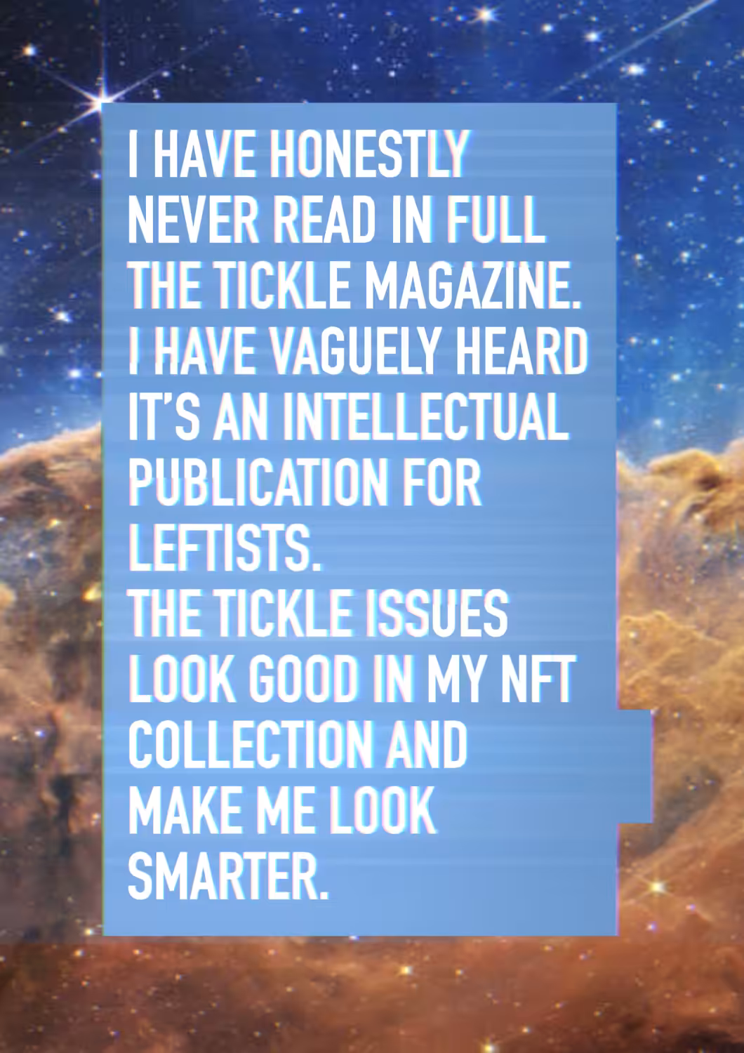 THE TWELVE TICKLE TOKEN - Artist Edition > Pierre Gervois