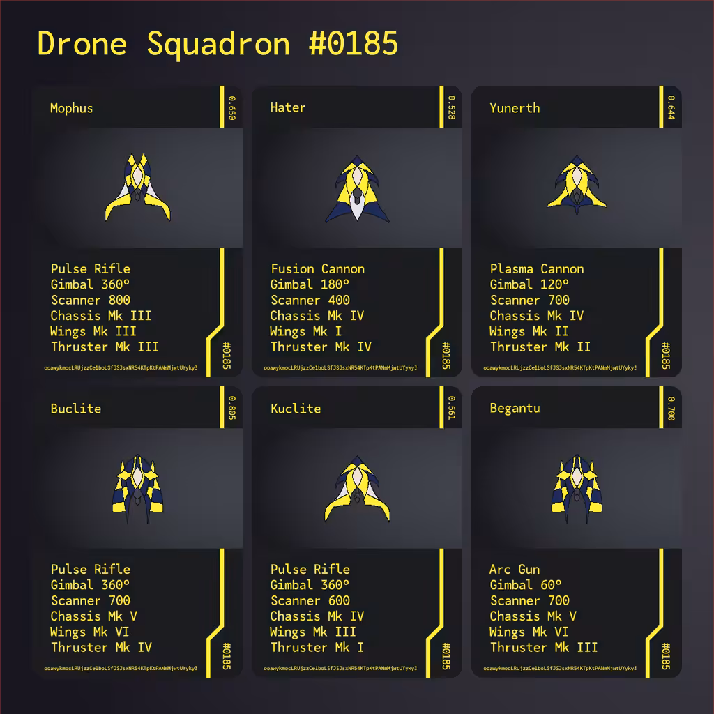 Drone Squadron: Elite #0185