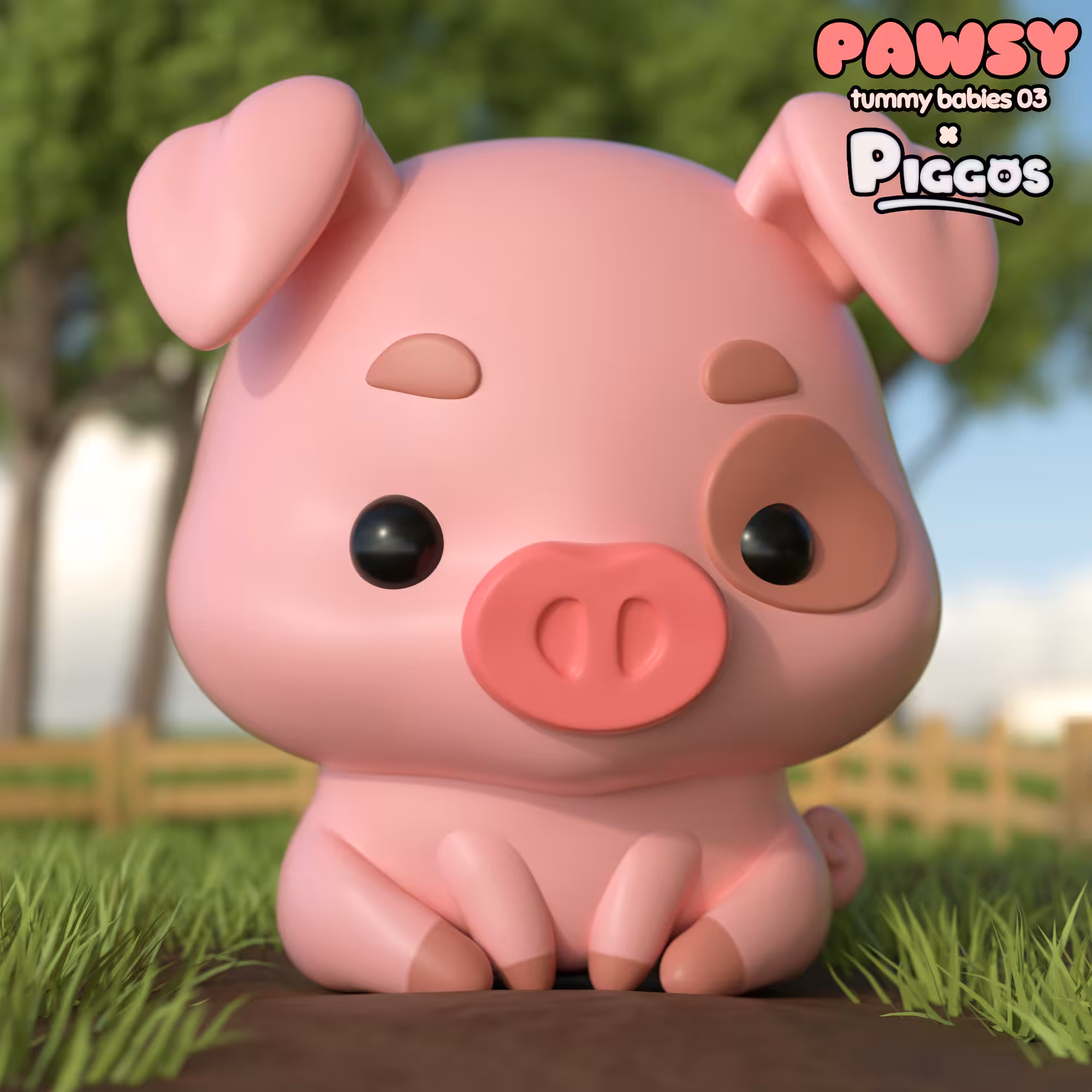 PAWSY x Piggos • tummy babies • 03