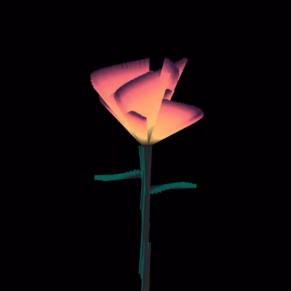 Digital Flower #17