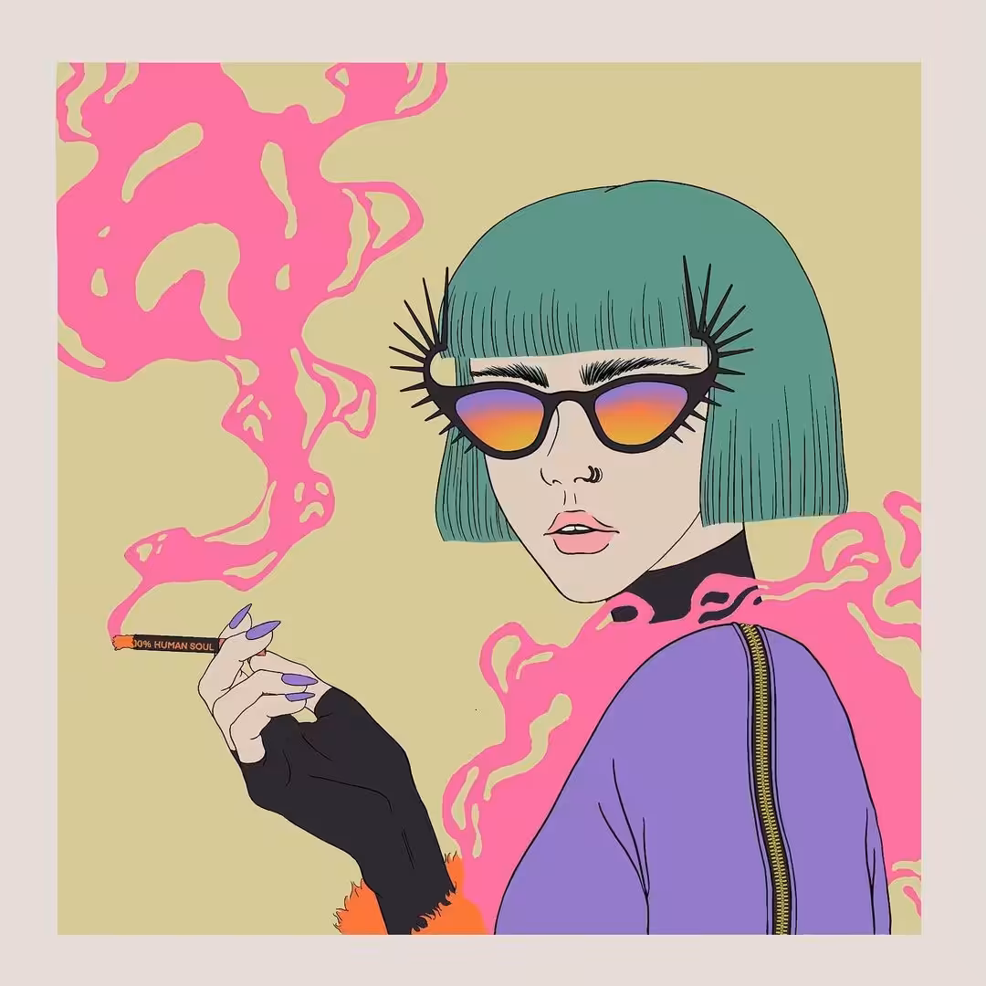 The Soul Smoker. Solid colour series #2