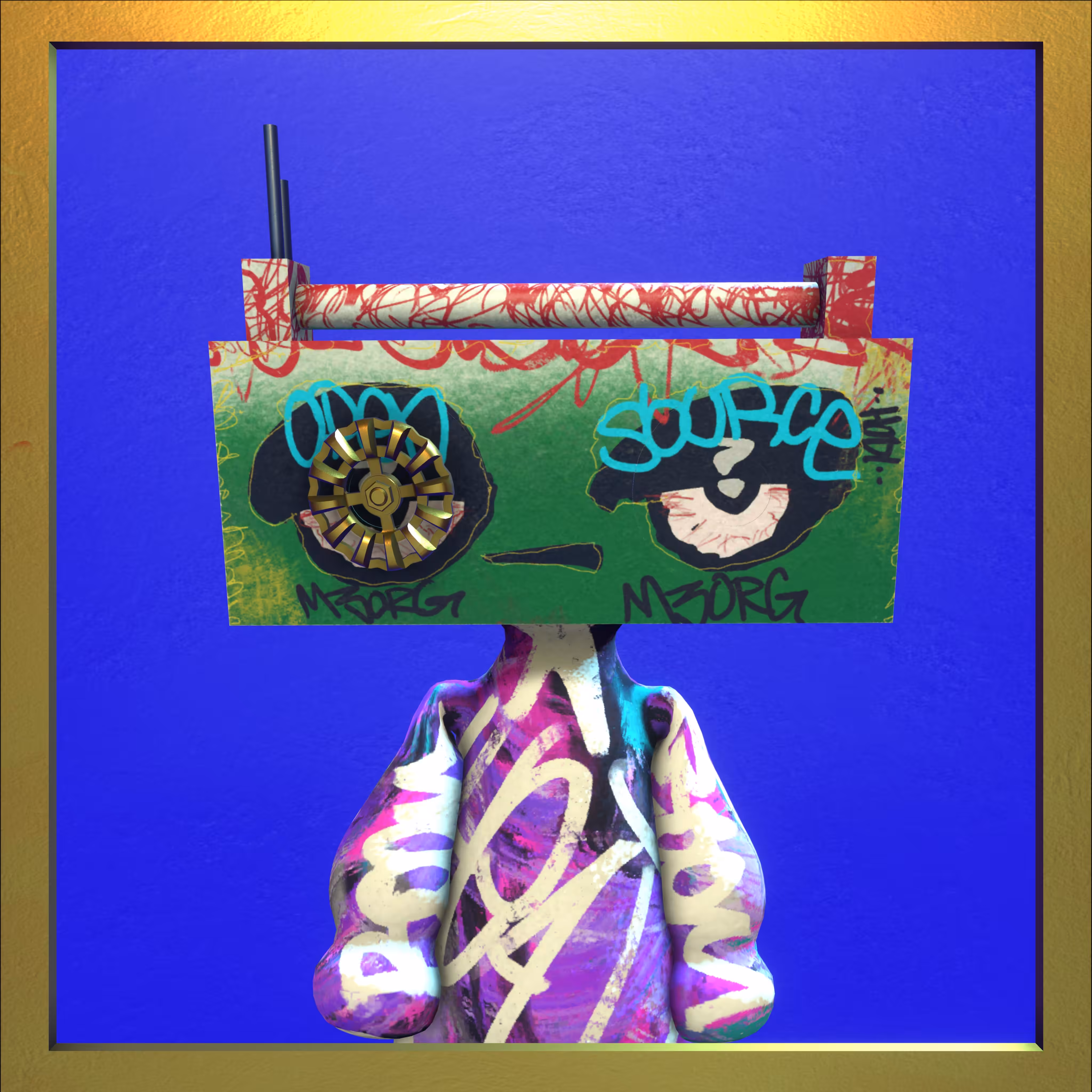 Boomboxhead #102