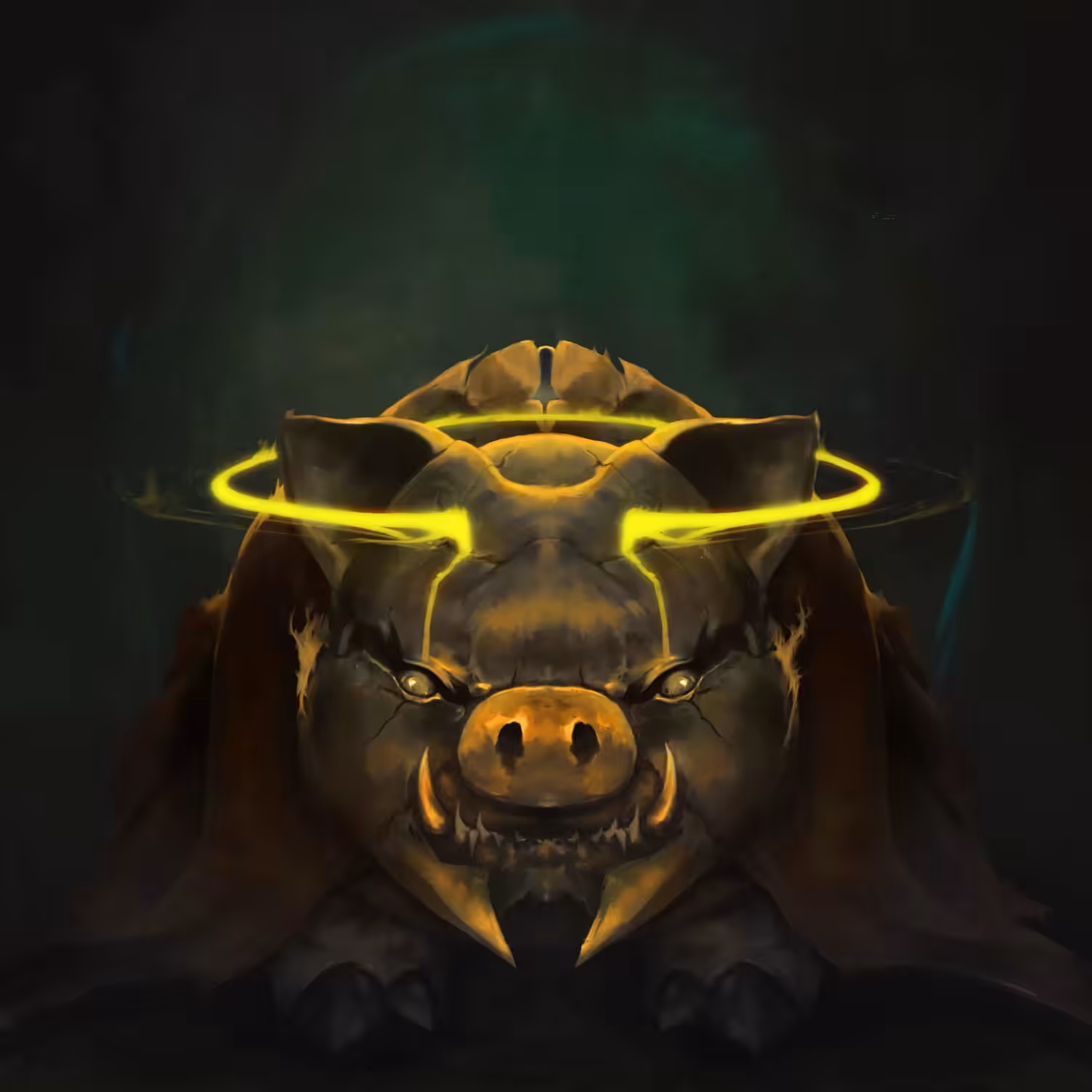 Crowned Pig