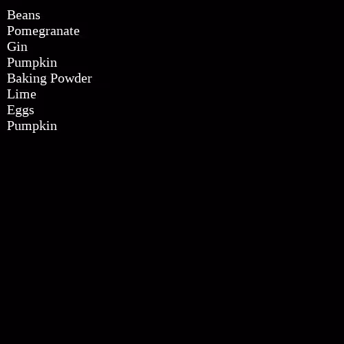 Grocery List #44